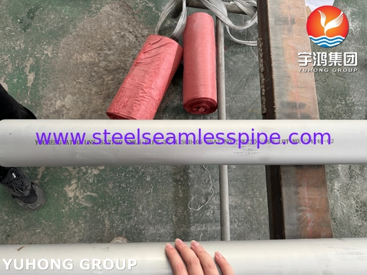 ASTM A790 UNS S32750 ท่อเหล็กออสเตนไทม์สแตนเลสสับดับเล็กซ์แบบไร้รอยต่อสําหรับการใช้งานในงานน้ํามันและก๊าซ