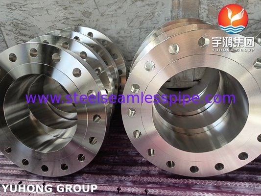 1/2" ถึง 24" ASTM A182 F51 WNRF Flanges ประเภท 150-2500 ทองเหลืองยืดหยุ่นยืดหยุ่น
