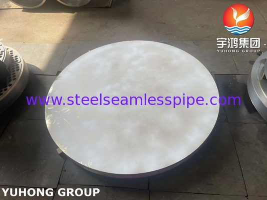 แผ่นดิสก์ทองแดงผสมอะลูมิเนียมบรอนซ์ ASME SB171 C61400 แบบขึ้นรูป