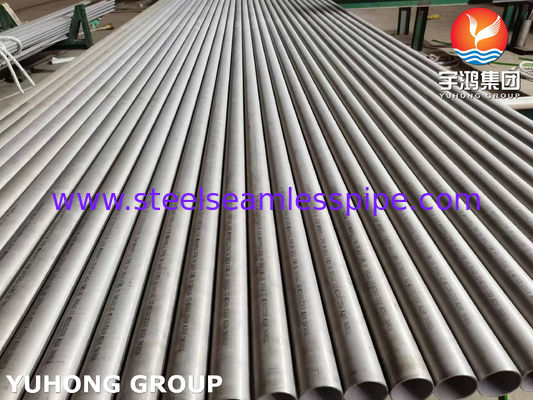 ท่อสแตนเลสไร้รอยต่อ ASTM A312 TP316L พร้อมการทดสอบกระแสวน การทดสอบไฮโดรสแตติก และการทดสอบอัลตราโซนิก สำหรับงานปิโตรเคมี