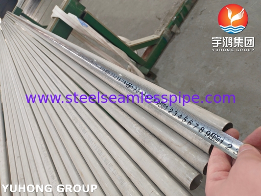 ท่อสแตนเลสไร้รอยต่อ ASTM A269 TP304 ดองอบอ่อน สำหรับเครื่องแลกเปลี่ยนความร้อนและงานทั่วไป