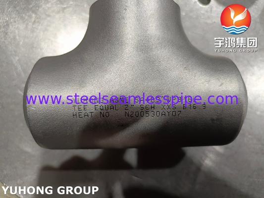 ข้อต่อสามทางเท่าสแตนเลส WP316L แรงดันสูง, เป็นไปตามมาตรฐาน ASTM A403, แบบเชื่อมชน