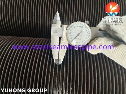 โลหะคาร์บอน A106 GR.B ท่อระบายสไพร่สําหรับเครื่องทําความร้อนและเครื่องประหยัด