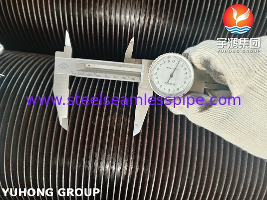 โลหะคาร์บอน A106 GR.B ท่อระบายสไพร่สําหรับเครื่องทําความร้อนและเครื่องประหยัด