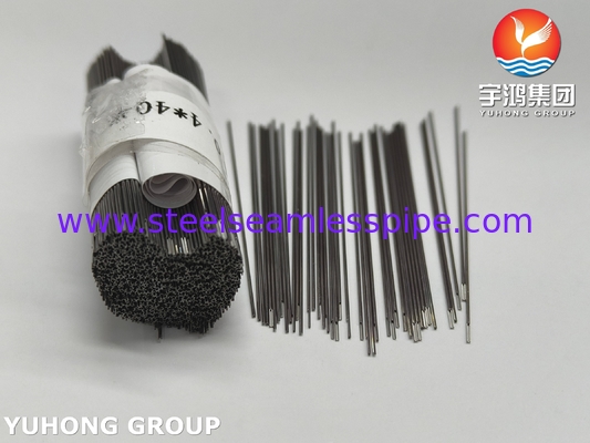 หลอดเข็มชลประทาน Endodontic สแตนเลสสตีล 27G 40MM 304, ปลายบาก ISO9626