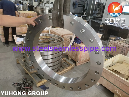 หน้าแปลนแลกเปลี่ยนความร้อน ASTM A182 / ASME SA-182 F304 พร้อมจุดหลอมเหลวสูงสำหรับการใช้งานที่อุณหภูมิสูง