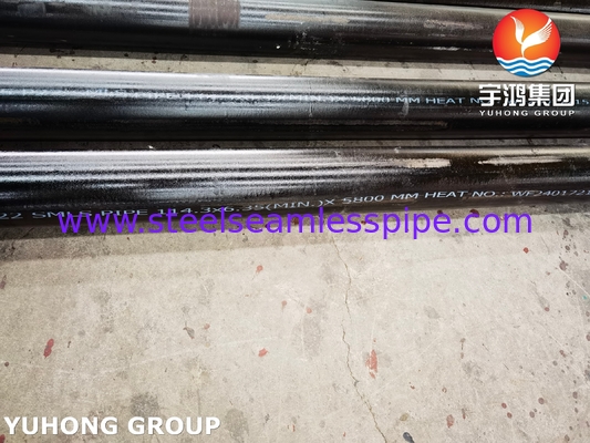 ท่อเหล็กอัลลอยเฟอร์ริติกไร้รอยต่อ ASME SA335 P22 1.25Cr-0.5Mo สำหรับหม้อไอน้ำโรงไฟฟ้า