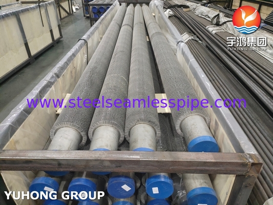 ท่อครีบเหล็กกล้าคาร์บอน ASME SA192 พร้อมแถบครีบ CS สำหรับประหยัดพลังงานและการกู้คืนความร้อน