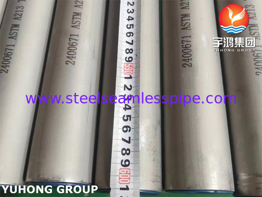 ท่อไร้รอยต่อสแตนเลส ASTM A213 TP347 UNS S34700 สำหรับท่อแลกเปลี่ยนความร้อน