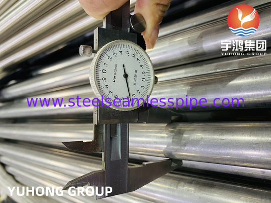 ASTM B167 UNS N06600 ท่อโลหะผสมนิกเกิลแบบไม่มีรอยต่อ Inconel 600 ท่อแลกเปลี่ยนความร้อน