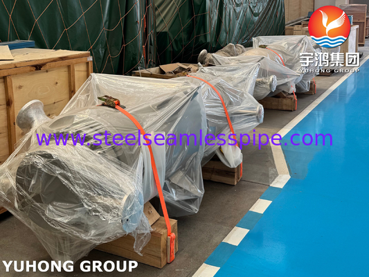 ASME VIII-1 เครื่องแลกเปลี่ยนความร้อนแบบท่อ U ปลอต UNS N06600 สําหรับกระบวนการ Chlor-Alkali NACE MR0175