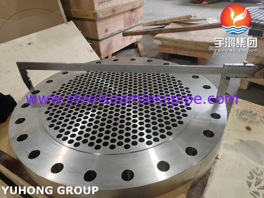 ASTM A182 F316Ti ผนังท่อสแตนเลส ทนทานต่อการกัดกร่อน ทนทานต่อสารเคมีและการบดน้ําทะเล
