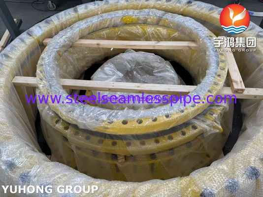SA266 GR2 เครื่องทดสอบไฮดรอลิกสแตนเลสคาร์บอนสําหรับเครื่องแลกเปลือกและท่อ