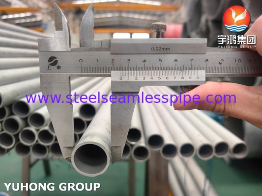 ท่อสแตนเลสไร้รอยต่อ ASTM A213 TP304 สำหรับเครื่องแลกเปลี่ยนความร้อนและหม้อไอน้ำ