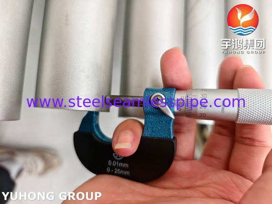 ASTM A790 S32205 ท่อเหล็กดับเพล็กซ์ไร้สแตนเลสแบบไร้รอยต่อ ความแข็งแรงสูง ทนต่อการกัดกร่อนสําหรับการใช้งานในทะเล