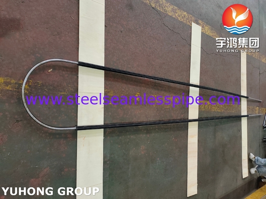 ASTM A179 ท่อครีบเชื่อมตามยาวแบบ U Bend เหล็กกล้าคาร์บอนสำหรับโครงการกลั่นน้ำมัน