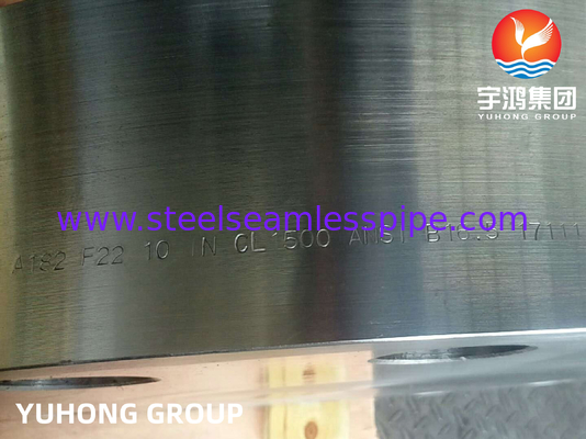ASTM A182 F22 โลหะเหล็กสแตนเลส แฟลนจ์โกหกหน้าบอดยก B165