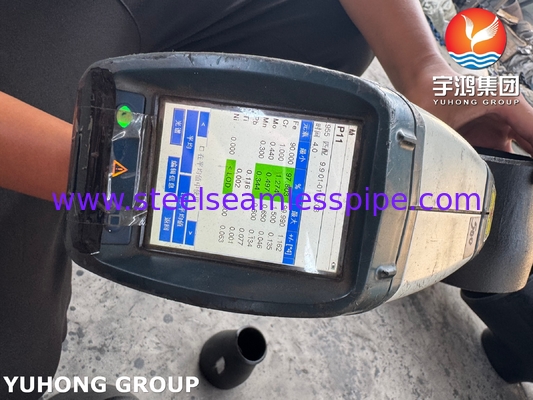 ข้อต่อเหล็กอัลลอย ASTM A234 WP11 CL2 แบบเชื่อมชน สำหรับอุตสาหกรรมเคมี B16.9