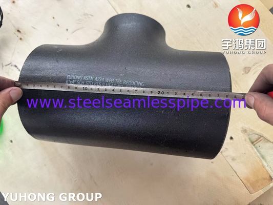 ASTM A234 WPB โลหะคาร์บอน ฟิตติ้ง ลด Tee Buttwelded B169