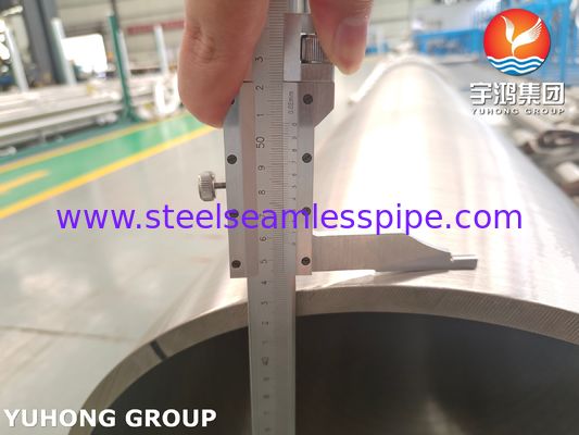 ASME SB163 N04400 โมเนล 400 นิเคิลลอย คอนเดนเซเซอร์และท่อแลกเปลี่ยนความร้อน