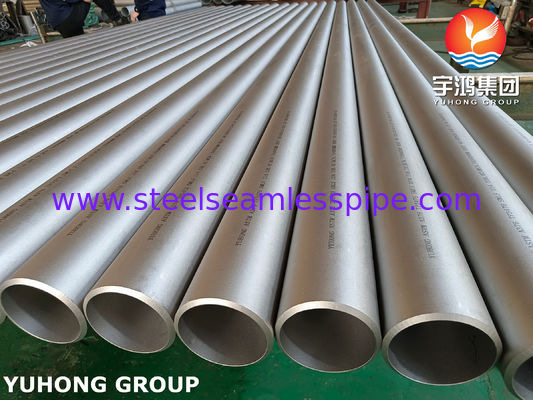 ASTM A376 TP347H ท่อสแตนเลสไร้รอยสําหรับอุณหภูมิสูง