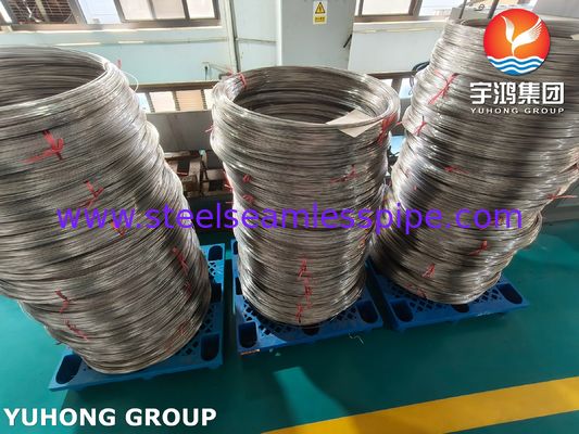 ISO9626 AISI304 1.4301 ท่อประสาทเหล็กไร้สแตนเลส สําหรับการใช้เข็มทางการแพทย์
