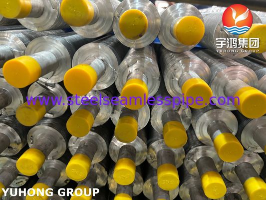 ท่อเหล็กคาร์บอนไร้รอยต่อแบบมีครีบ G ฝังตัว ASTM A179 สำหรับเครื่องทำความเย็นอากาศ, หอหล่อเย็น