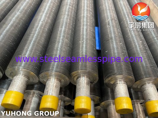 ท่อเหล็กคาร์บอนไร้รอยต่อแบบมีครีบ G ฝังตัว ASTM A179 สำหรับเครื่องทำความเย็นอากาศ, หอหล่อเย็น