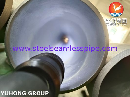 ASTM A376 TP347H ท่อเหล็ก austenitic ไม่มีสายสําหรับการใช้งานอุณหภูมิสูงของโรงไฟฟ้า