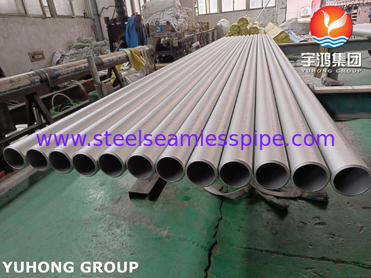 ASTM A376 TP347H ท่อเหล็ก austenitic ไม่มีสายสําหรับการใช้งานอุณหภูมิสูงของโรงไฟฟ้า