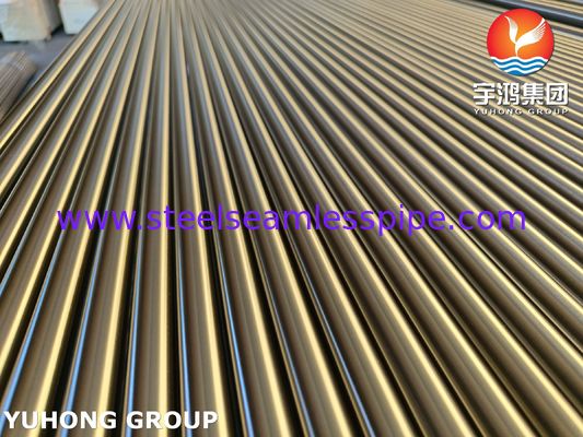 ASTM A213 TP312H หลอดเหล็กไร้ขัด สายใสผิวผสมสําหรับเครื่องแลกเปลี่ยนความร้อน