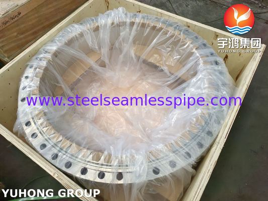 ASTM A182 F310 WN RTJ หน้าท่อสแตนเลส โฟกชั่นฟลานจ์สําหรับโรงงานปิโตรเคมีและพลังงาน