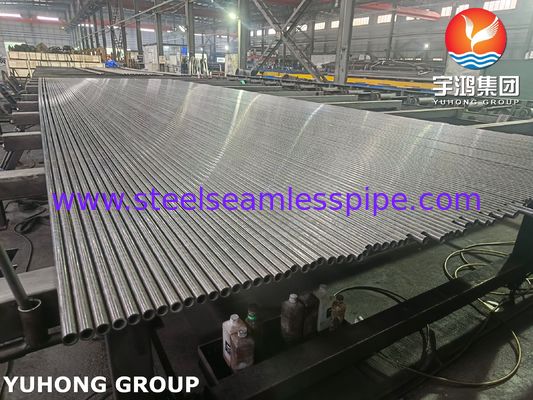 ท่อเหล็กไร้รอยต่อ ASTM A213 T5 สำหรับเครื่องแลกเปลี่ยนความร้อนอุณหภูมิสูง