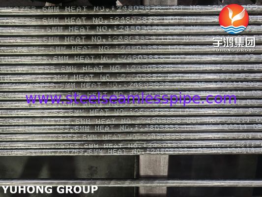 ท่อเหล็กไร้รอยต่อ ASTM A213 T5 สำหรับเครื่องแลกเปลี่ยนความร้อนอุณหภูมิสูง