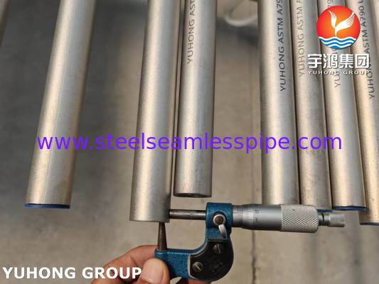 ASTM A790 Duplex Steel 2205 / UNS S32205 Seamless Duplex Stainless Steel Pipe