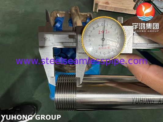 สาธารณสุข ASME SA270 TP304 ท่อสแตนเลสสว่าง (ปลายเส้น)