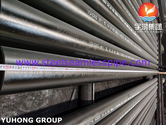 ท่อเหล็กไร้ตะเข็บ ASTM A333 Gr. 6 คาร์บอนสตีล สำหรับบริการอุณหภูมิต่ำ ท่อแลกเปลี่ยนความร้อน