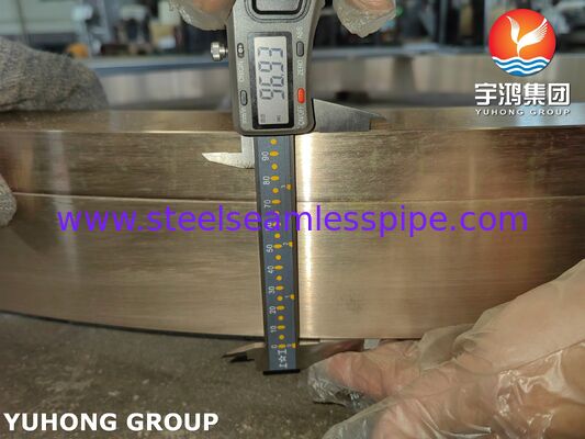 ASME SB171 C70600 แหวนสกัดทองแดง นิเคิล สําหรับความทนทานต่อการกัดกร่อนของน้ําทะเล