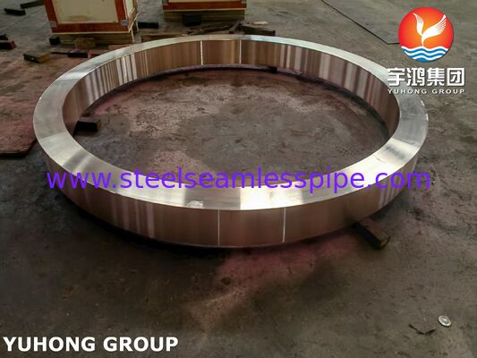 ASME SB171 C70600 แหวนสกัดทองแดง นิเคิล สําหรับความทนทานต่อการกัดกร่อนของน้ําทะเล