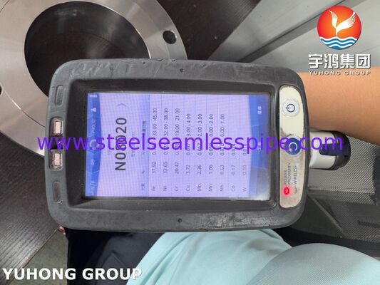 หน้าแปลนเหล็กอัลลอยด์นิกเกิล ASTM B564 N08020 สำหรับการใช้งานที่อุณหภูมิสูง