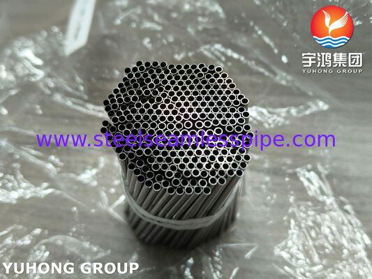 SUS304 X5CrNi18-9 หลอดเลือดฝอยสแตนเลสเกรดทางการแพทย์สำหรับอุปกรณ์ผ่าตัด