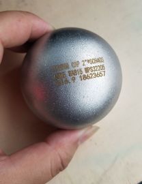 ปิดปลาย ASTM A815 UNS S32205 2205 เครื่องปั่นกระโปรงเหล็กไร้สแตนเลสแบบยืดหยุ่นสําหรับการกําจัดเกลือ