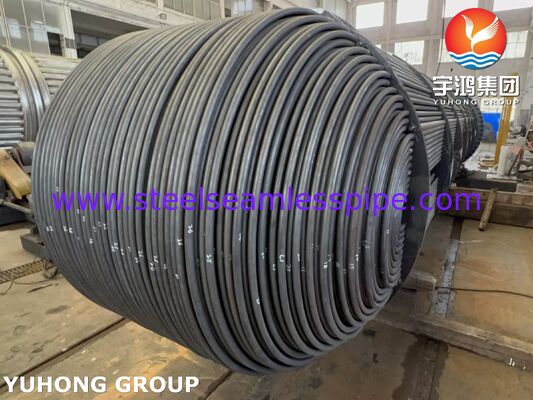 ผสมท่อแลกเปลี่ยนความร้อนจากสแตนเลสคาร์บอนที่มีท่อ ASME SA179 และท่อ SA266 Gr.2