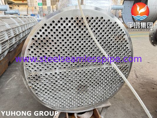 ASME SA213 TP316L สายท่อแลกเปลี่ยนความร้อนจากสแตนเลส พร้อมการออกแบบทนทานต่อการกัดกร่อนสําหรับแกนที่เปลี่ยนโดยตรง