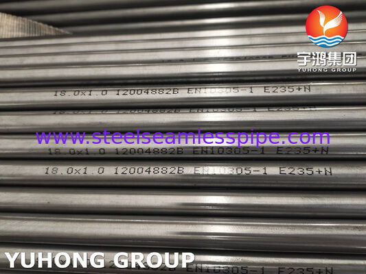 EN10305-1 E235 ท่อดึงเย็นสว่างแบบปกติสําหรับระบบความแม่นยํา