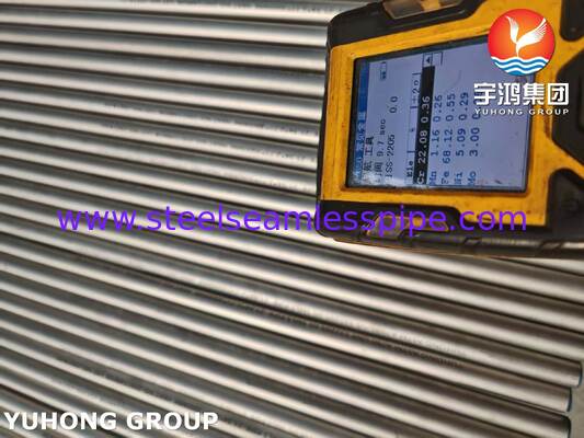 ท่อสแตนเลสดูเพล็กซ์ ASTM A790 S32205 สำหรับอุตสาหกรรมน้ำมันและก๊าซ