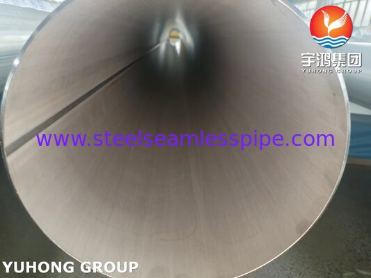 ท่อเชื่อมสแตนเลสสตีล ASTM A358 TP316L แบบดองและอบอ่อน