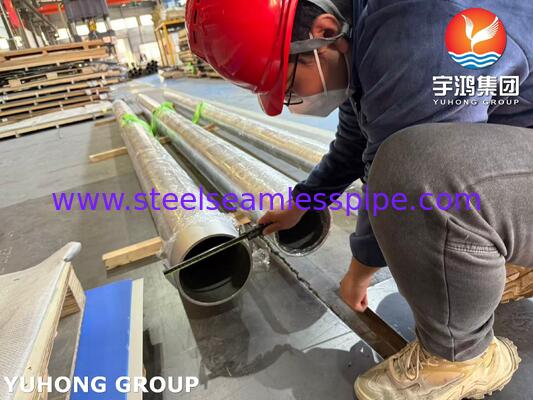ท่อโลหะผสมนิกเกิล ASTM B619 N10276 - C276 Hastelloy, ทนทานต่อการกัดกร่อนได้ดีเยี่ยมสำหรับงานเคมีและทางทะเล