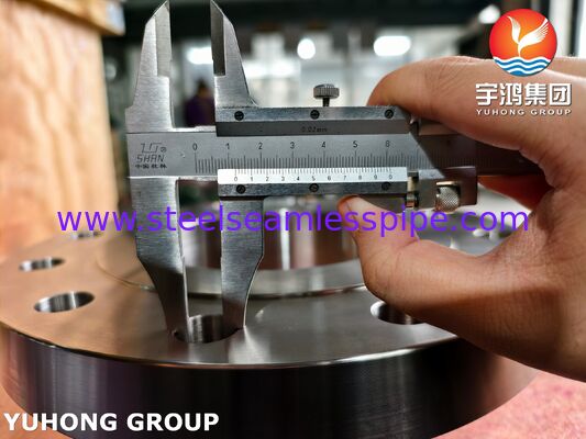 ASTM B564 UNS N04400 MONEL 400 แฟลนจ์ที่ใช้ในอุตสาหกรรมเรือ