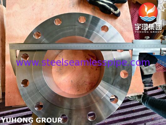 ASTM B564 N04400 หน้าแปลนแบบยกหน้าแปลนเหล็กกล้าผสมนิกเกิล Monel 400 แบบขึ้นรูป